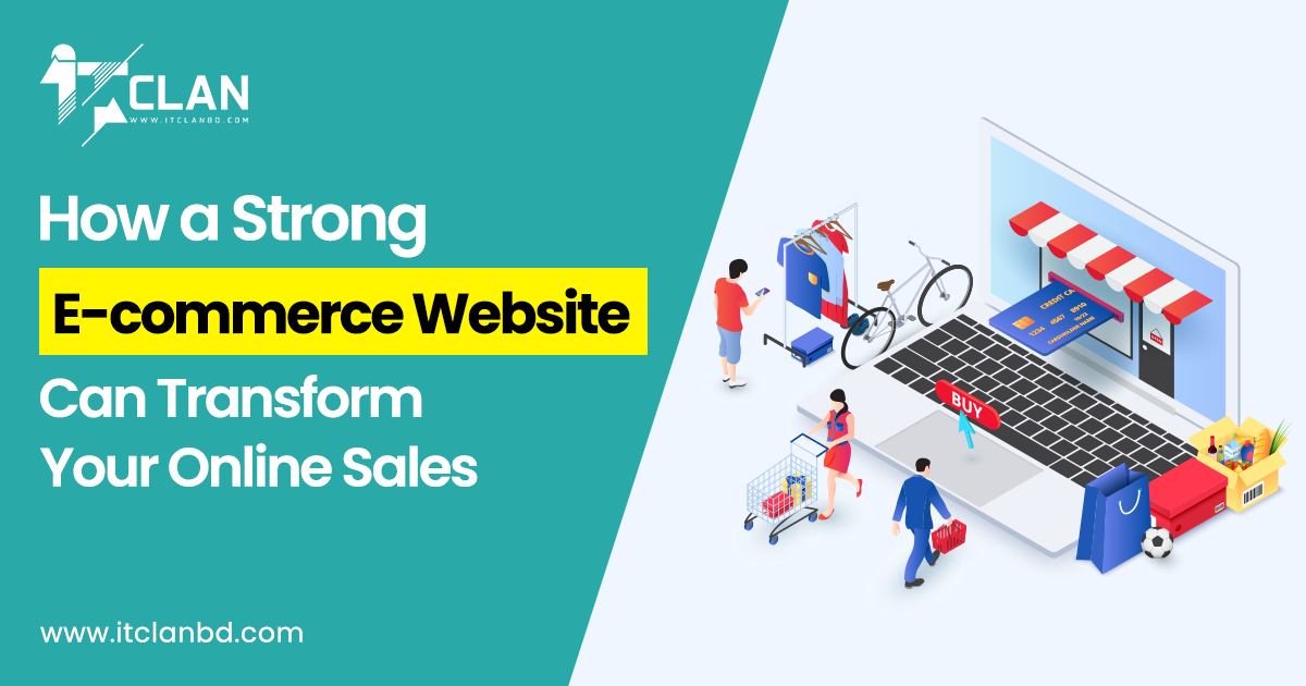 ecommerce website transforming online sales