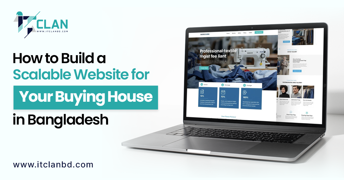 Scalable website design for buying houses in Bangladesh supporting global buyers and business growth