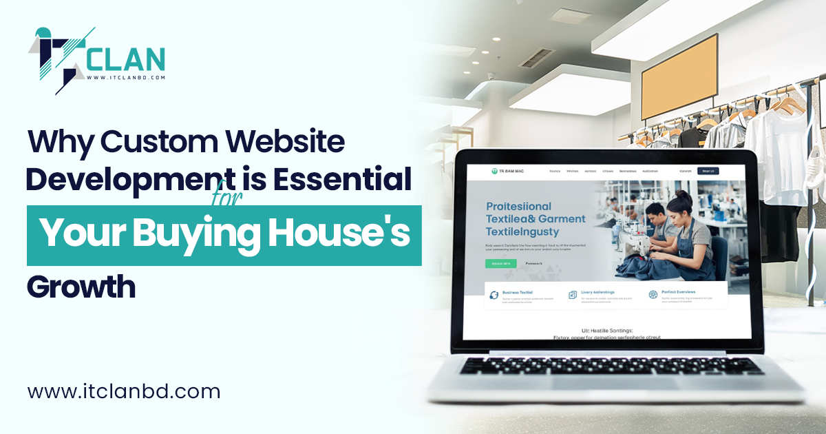 Custom website development for buying house growth and international buyers