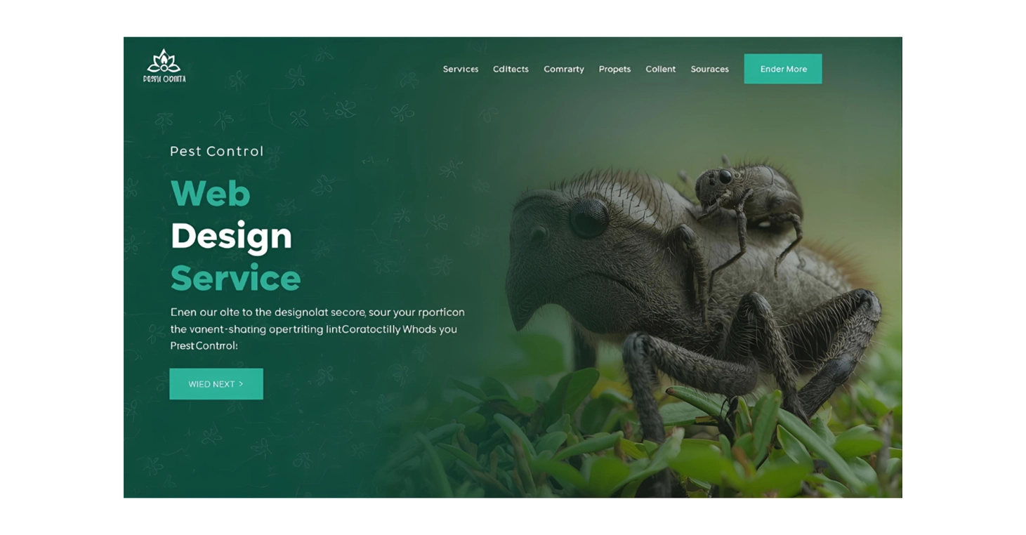 Our Approach to Pest Control Website Design